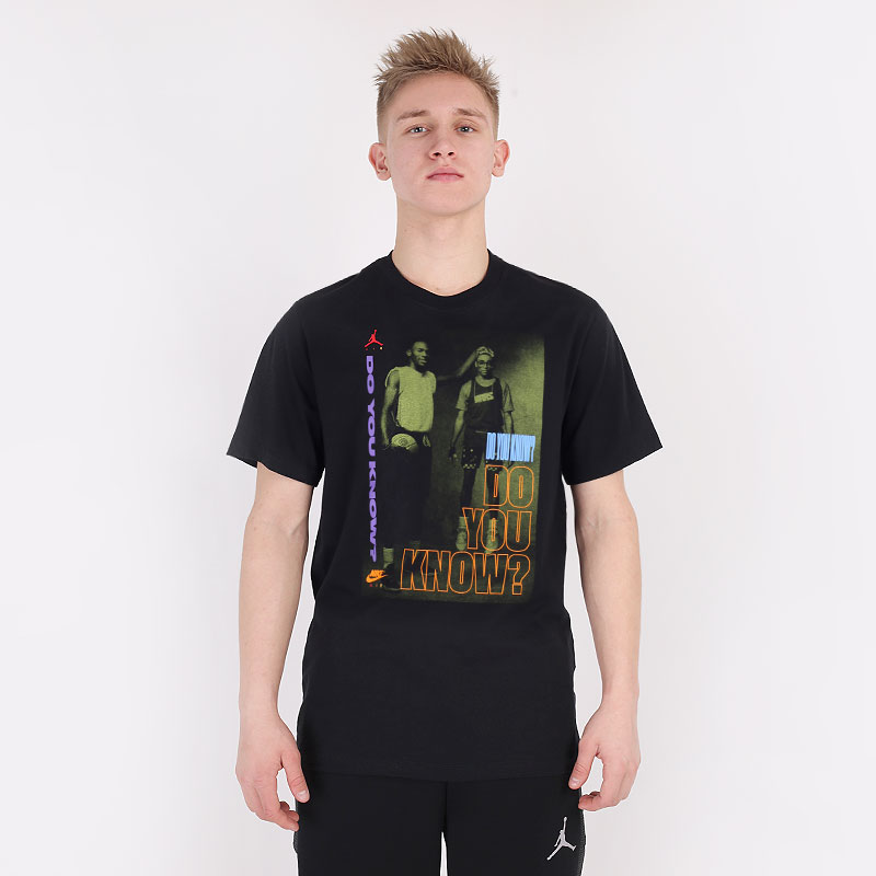 Мужская футболка Jordan AJ3 Graphic Crew (DD5253-010)  - цена, описание, фото 3